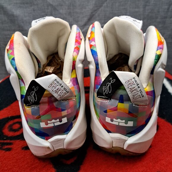 %Size 9.5 Nike LeBron 12 Ext \'Prism\' 748861-900 / GREAT RESTORATION / A 30 main image 14